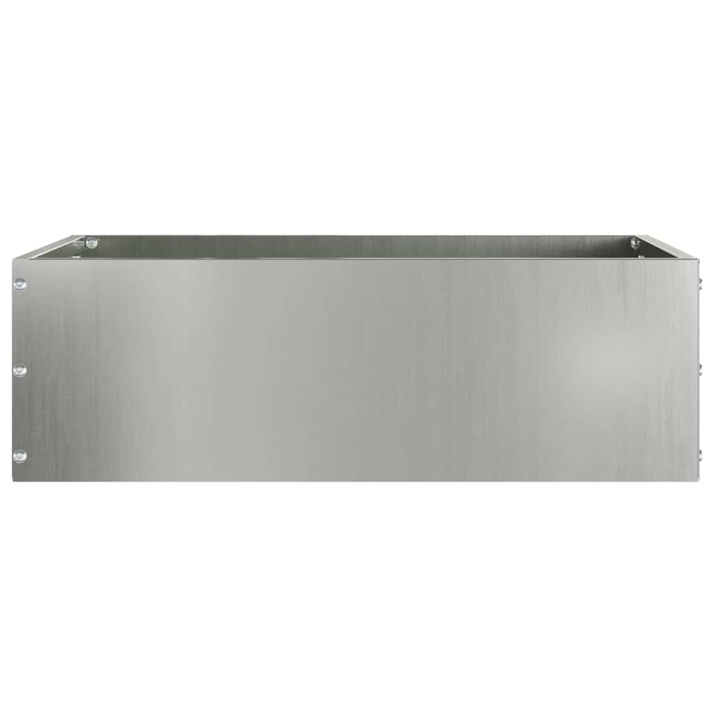 Περίγραμμα γκαζόν 6 pcs Ασημί 40 x 40 x 13 cm