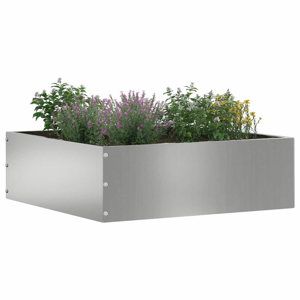 Περίγραμμα γκαζόν 6 pcs Ασημί 40 x 40 x 13 cm