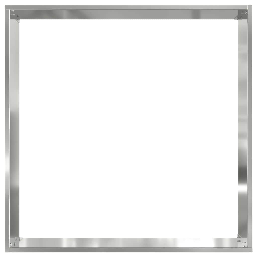 Περίγραμμα γκαζόν 6 pcs Ασημί 40 x 40 x 13 cm