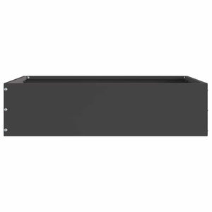 Περίγραμμα γκαζόν 6 τμχ. 50 x 50 x 13 εκ Ατσάλι Μαύρο
