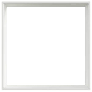 Περίγραμμα γκαζόν 50 x 50 x 13 εκ Ατσάλι Λευκό