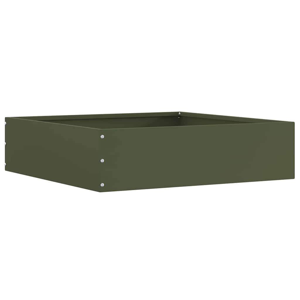 Περίγραμμα γκαζόν Λαδί 50 x 50 x 13 εκ Ατσάλι