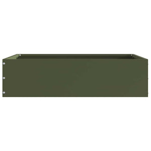 Περίγραμμα γκαζόν 6 τμχ. 50 x 50 x 13 εκ Ατσάλι Λαδί