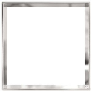 Περίγραμμα γκαζόν 6 τμχ. 50 x 50 x 13 εκ Ανοξείδωτο Ατσάλι