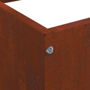 Περίγραμμα γκαζόν 50 x 50 x 13 εκ Σκ rusty