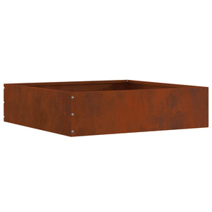 Περίγραμμα γκαζόν 50 x 50 x 13 εκ Σκ rusty