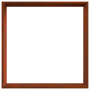 Περίγραμμα γκαζόν 6 τμχ. 50 x 50 x 13 εκ Σκ rusty