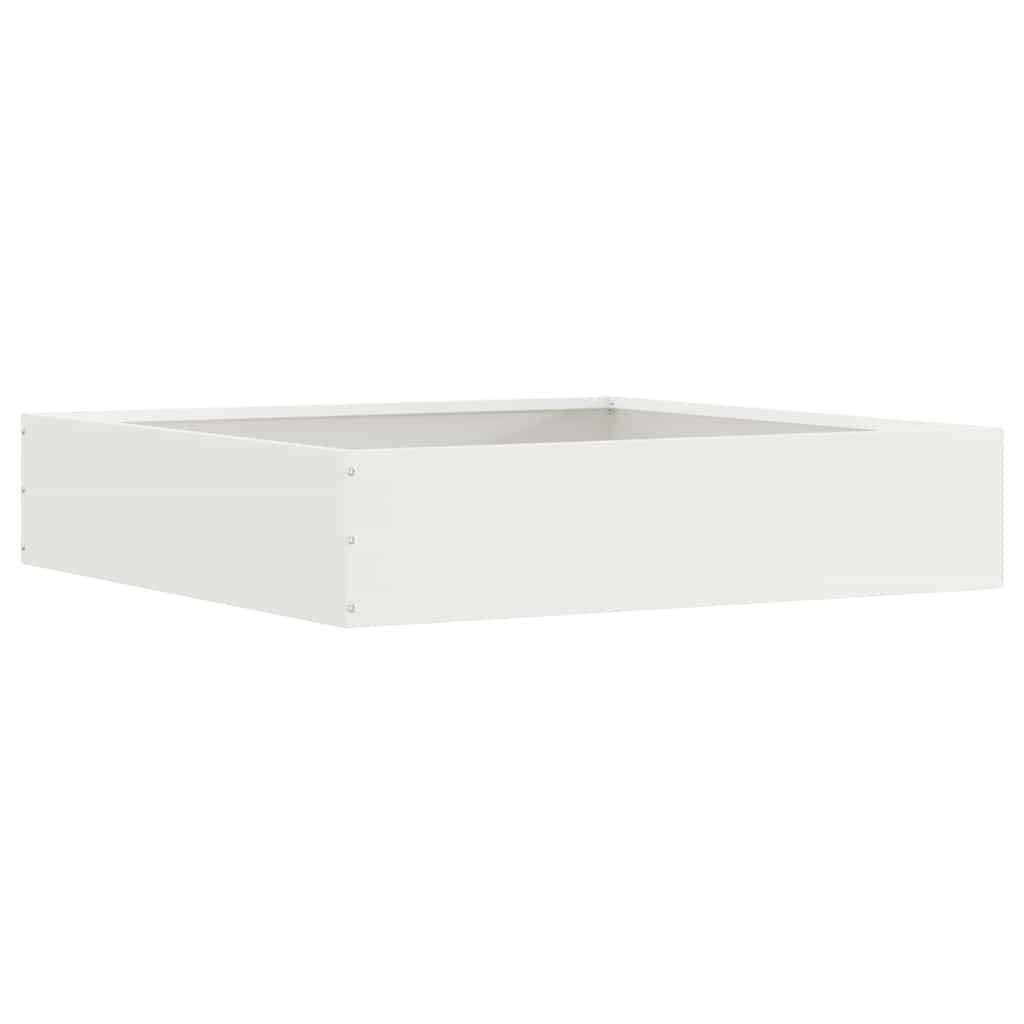 Περίγραμμα γκαζόν Λευκό 60 x 60 x 13 εκ Ατσάλι