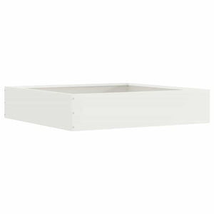 Περίγραμμα γκαζόν 6 τμχ. 60 x 60 x 13 εκ Ατσάλι Λευκό