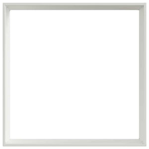 Περίγραμμα γκαζόν 6 τμχ. 60 x 60 x 13 εκ Ατσάλι Λευκό