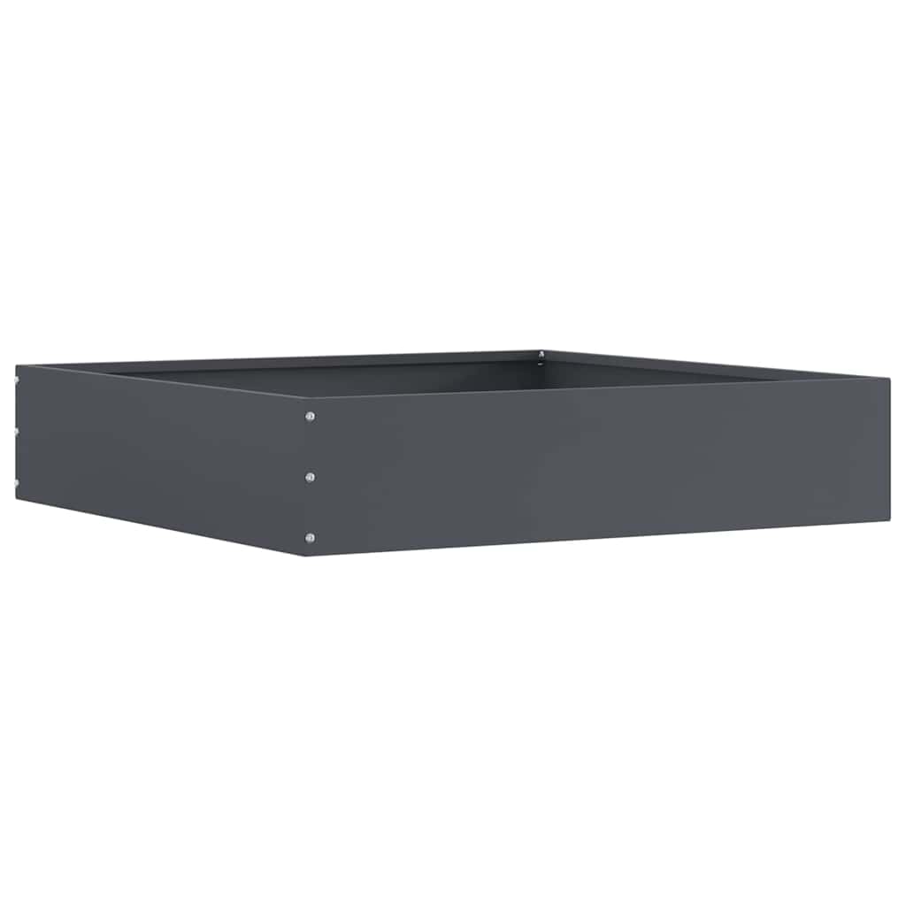 Περίγραμμα γκαζόν Ανθρακί 60 x 60 x 13 εκ Ατσάλι