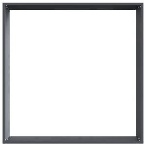 Περίγραμμα γκαζόν 60 x 60 x 13 εκ Ατσάλι Ανθρακί