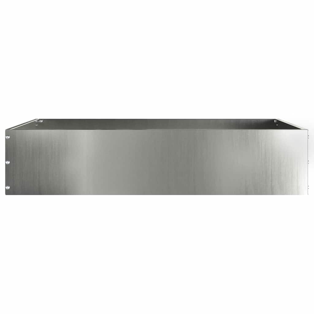 Περίγραμμα γκαζόν 6 pcs Ασημί 60 x 60 x 13 εκ