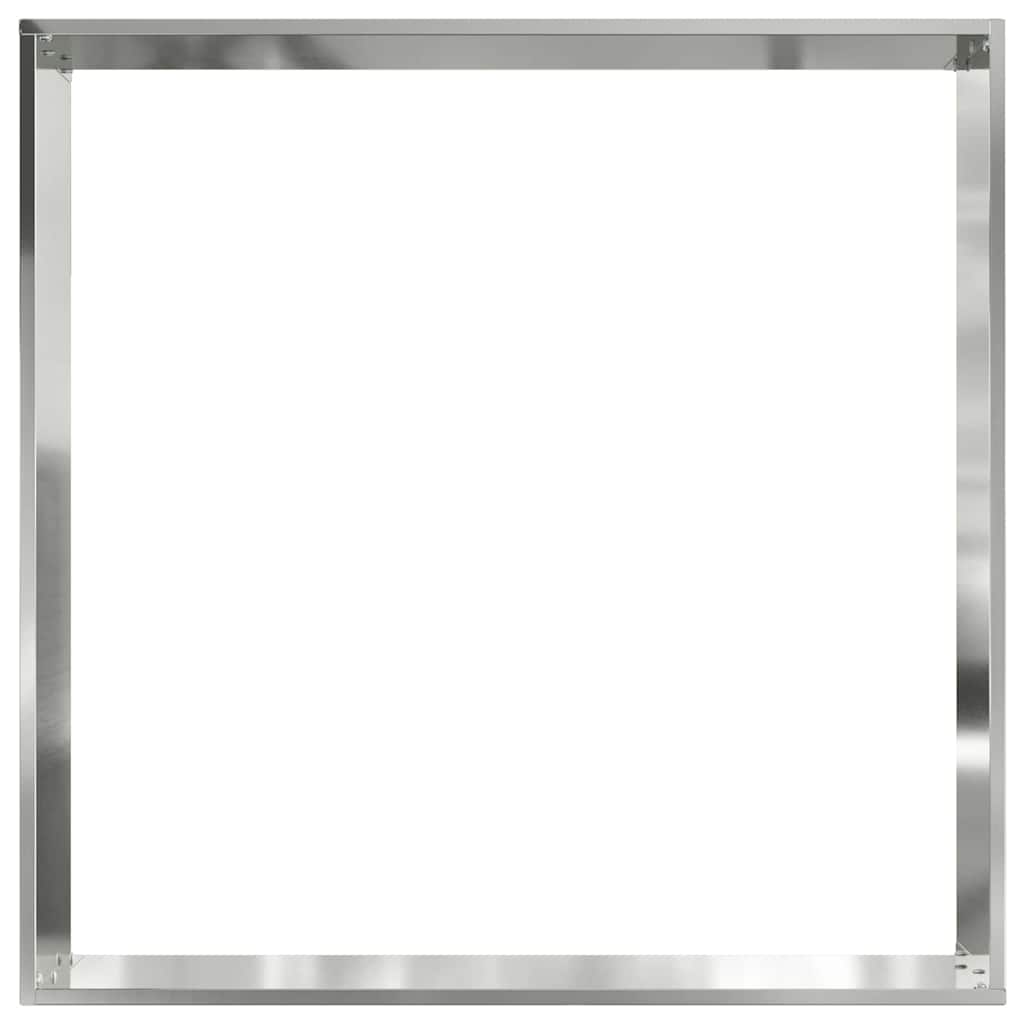 Περίγραμμα γκαζόν 6 pcs Ασημί 60 x 60 x 13 εκ