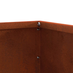 Περίγραμμα γκαζόν 6 τμχ. 60 x 60 x 13 εκ Σκ rusty