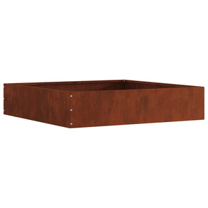 Περίγραμμα γκαζόν 6 τμχ. 60 x 60 x 13 εκ Σκ rusty