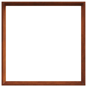 Περίγραμμα γκαζόν 6 τμχ. 60 x 60 x 13 εκ Σκ rusty