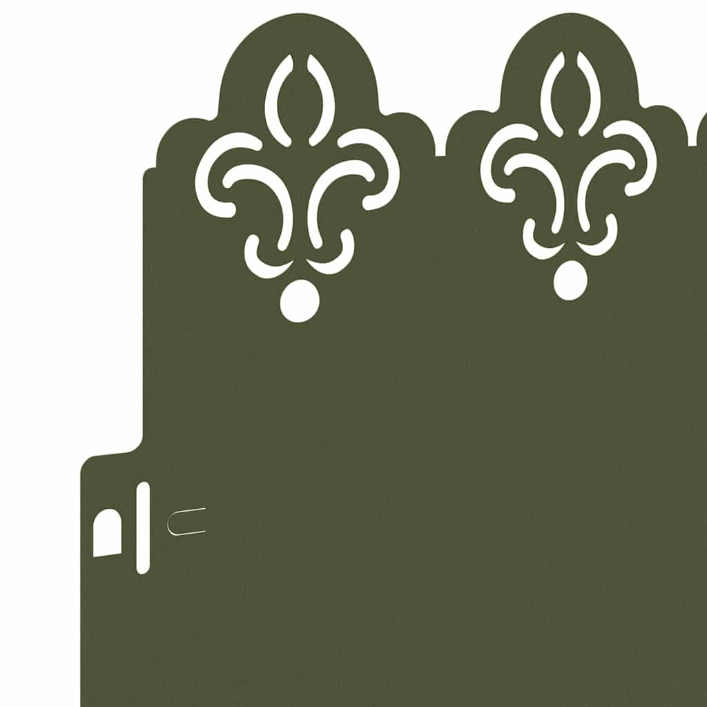 Περιγράμματα γκαζόν 10 pcs Ελιά Πράσινη 103 x 0,05 x 22 εκ