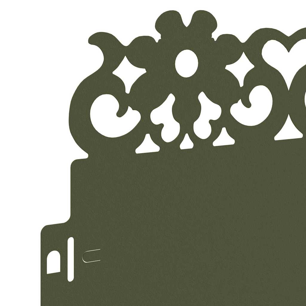 Περιγράμματα γκαζόν 10 pcs Ελιά Πράσινη 103 x 0,05 x 22 εκ