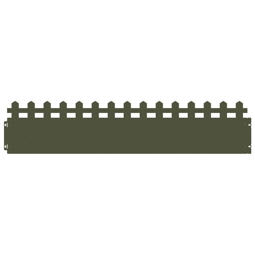 Περιγράμματα γκαζόν 20 pcs 103 x 0,05 x 22 εκ Ατσάλι