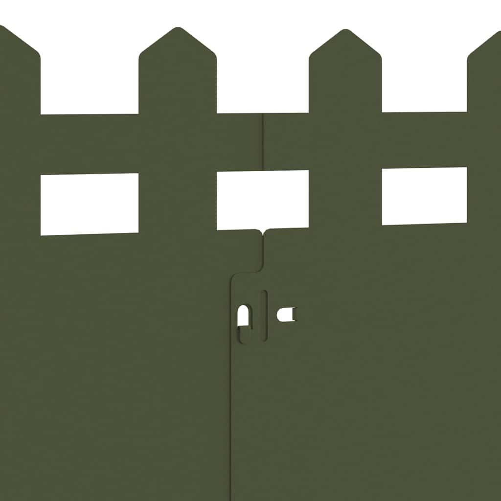 Περιγράμματα γκαζόν 30 pcs Ελιά Πράσινη 103 x 0,05 x 22 εκ