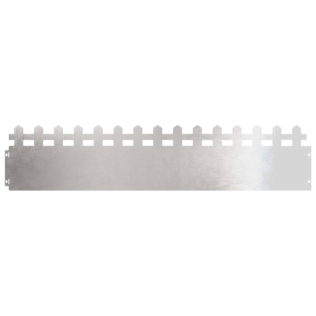 Περιγράμματα γκαζόν 20 pcs 103 x 0,05 x 22 εκ Ανοξείδωτο ατσάλι