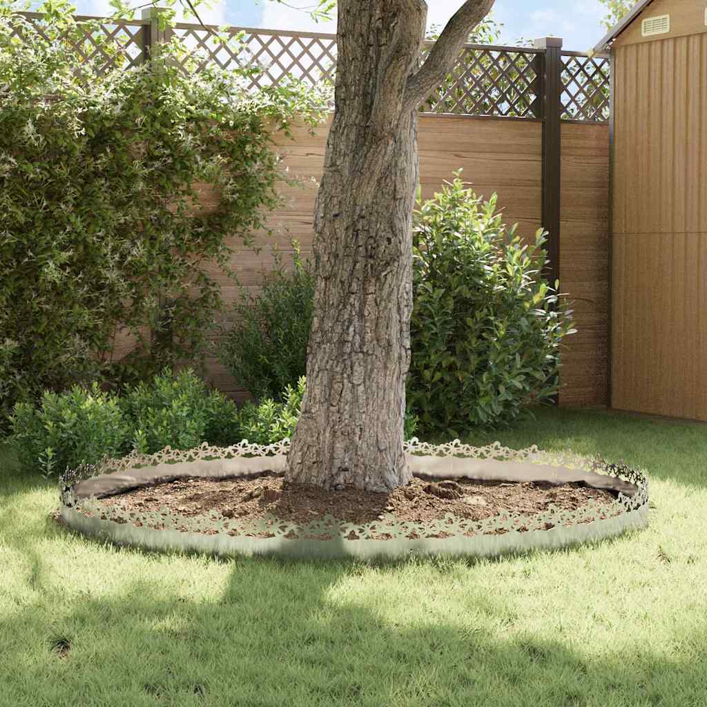 Περιγράμματα γκαζόν 20 pcs Ασημί 103 x 0,05 x 22 εκ