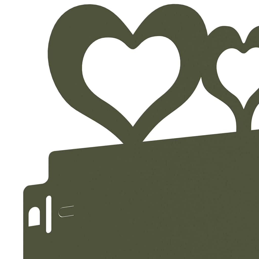 Περιγράμματα γκαζόν 30 pcs Ελιά Πράσινη 103 x 0,05 x 22 εκ