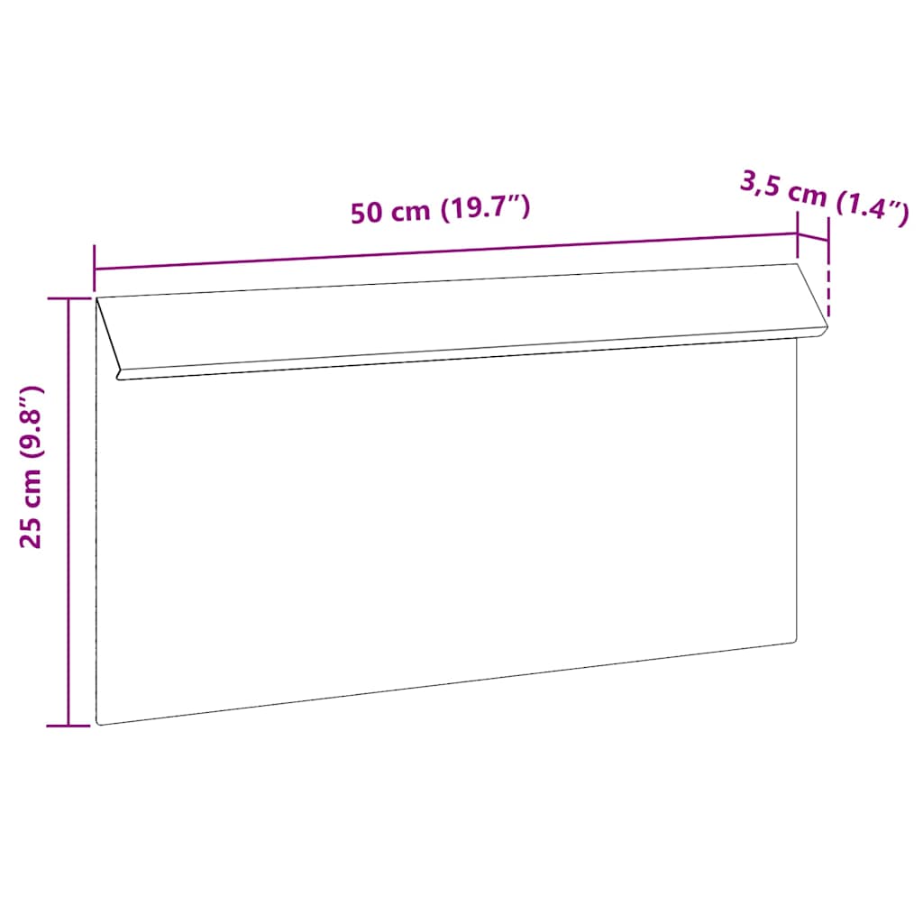 Φράκτης σαλιγκαριών 4 pcs Ασημί 50 x 3,5 x 25 εκ