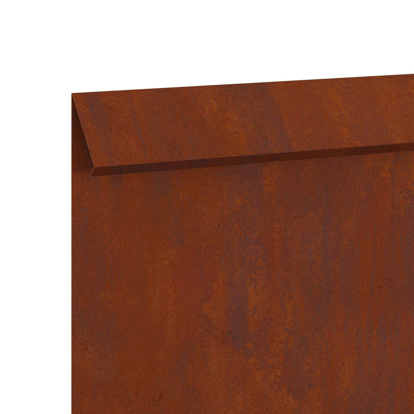 Φράκτης σαλιγκαριών 4 pcs Σκ rusty 50 x 3,5 x 25 εκ