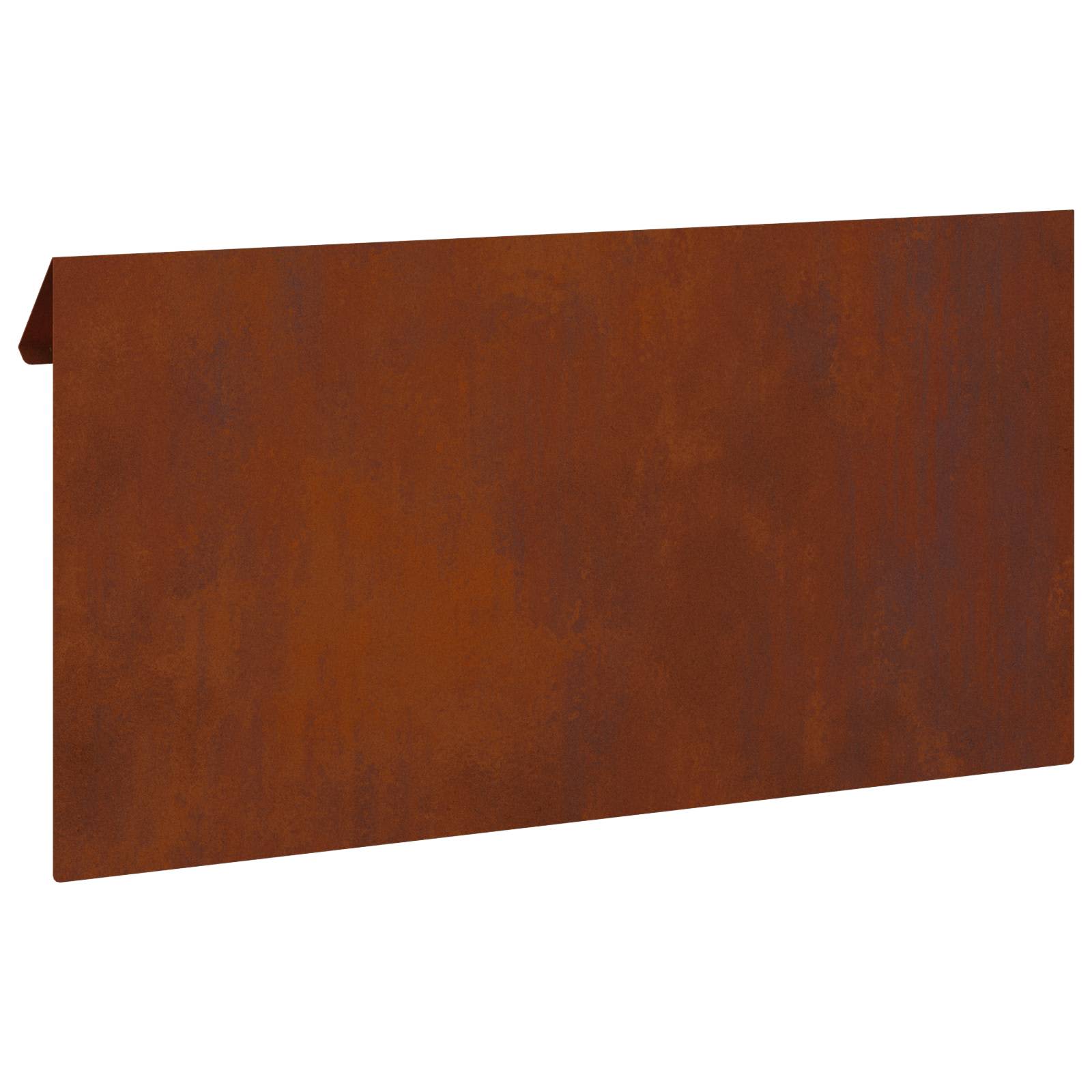 Φράκτης σαλιγκαριών 4 pcs Σκ rusty 50 x 3,5 x 25 εκ