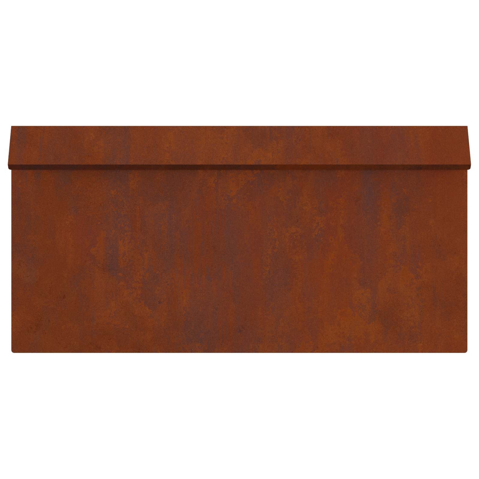 Φράκτης σαλιγκαριών 4 pcs Σκ rusty 50 x 3,5 x 25 εκ