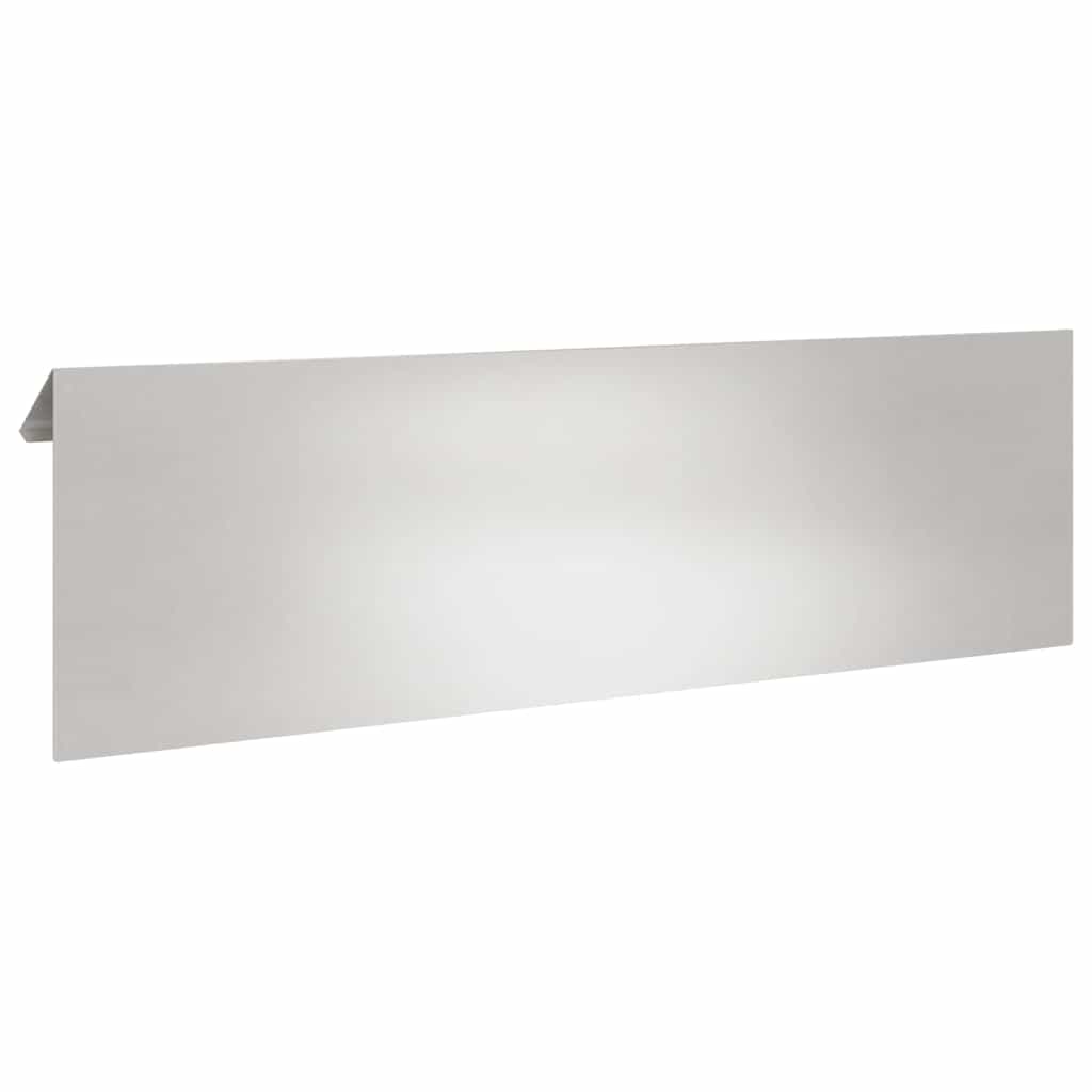 Φράκτης σαλιγκαριών 16 pcs Ασημί 100 x 3,5 x 25 εκ