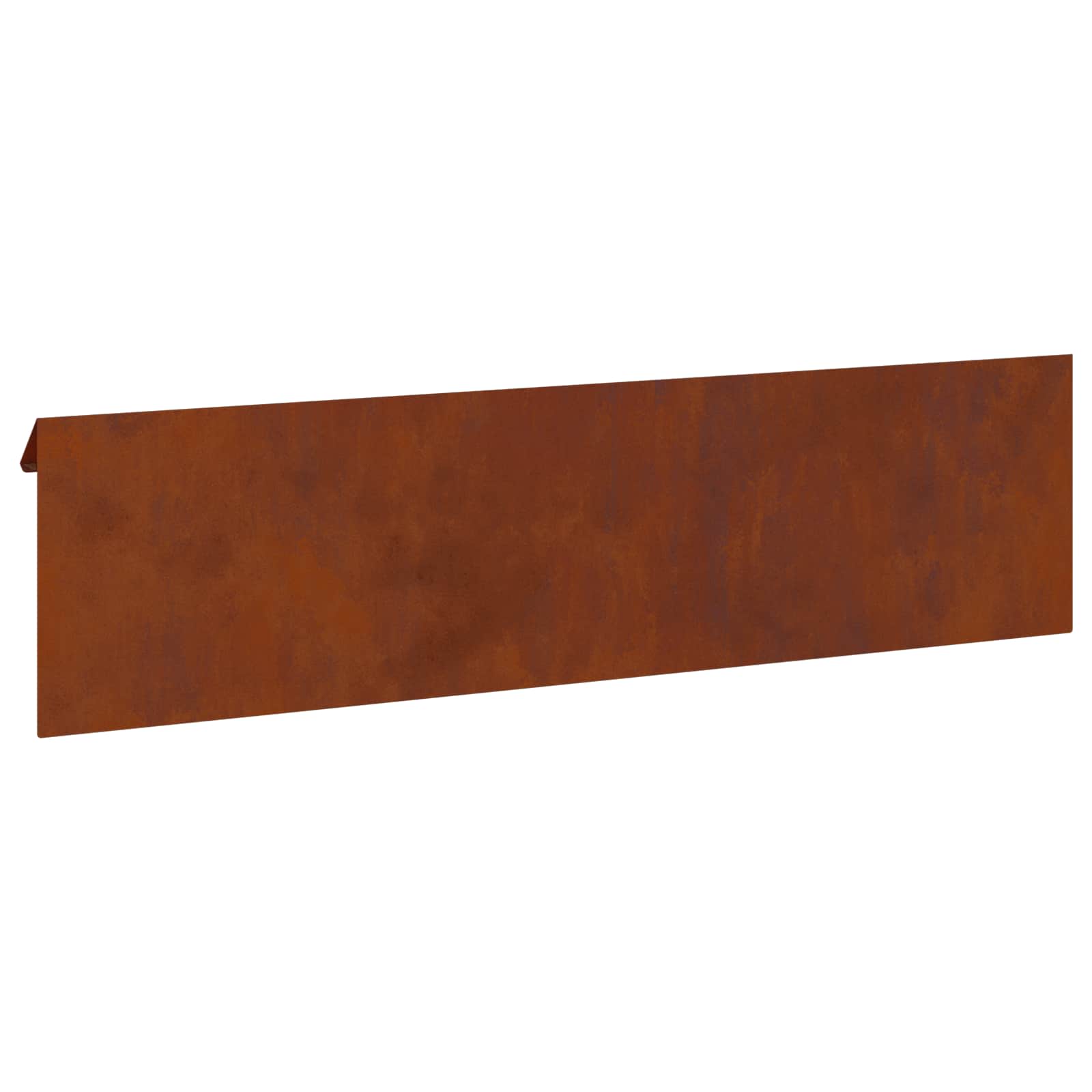 Φράκτης σαλιγκαριών 4 pcs Σκ rusty 100 x 3,5 x 25 εκ