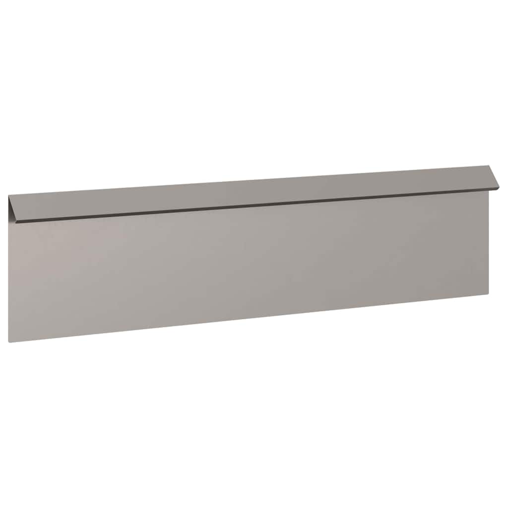 Φράκτης σαλιγκαριών 16 pcs Σκ rusty 100 x 3,5 x 25 εκ