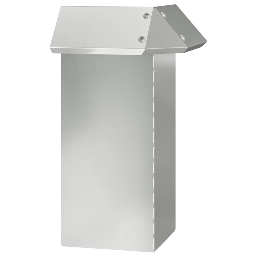 Φράκτης σαλιγκαριών Ασημί 13,5 x 13,5 x 25 εκ