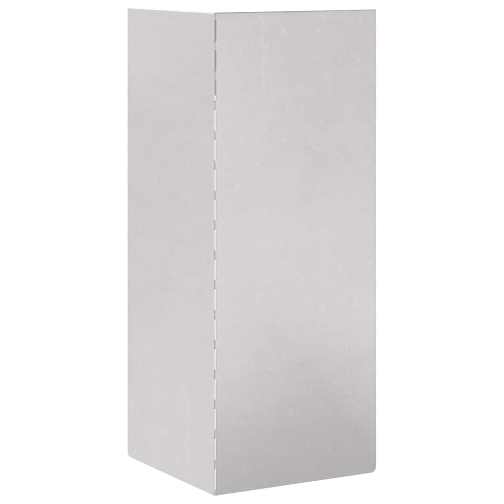 Φράκτης σαλιγκαριών 4 pcs 10 x 10 x 25 εκ Ανοξείδωτο ατσάλι