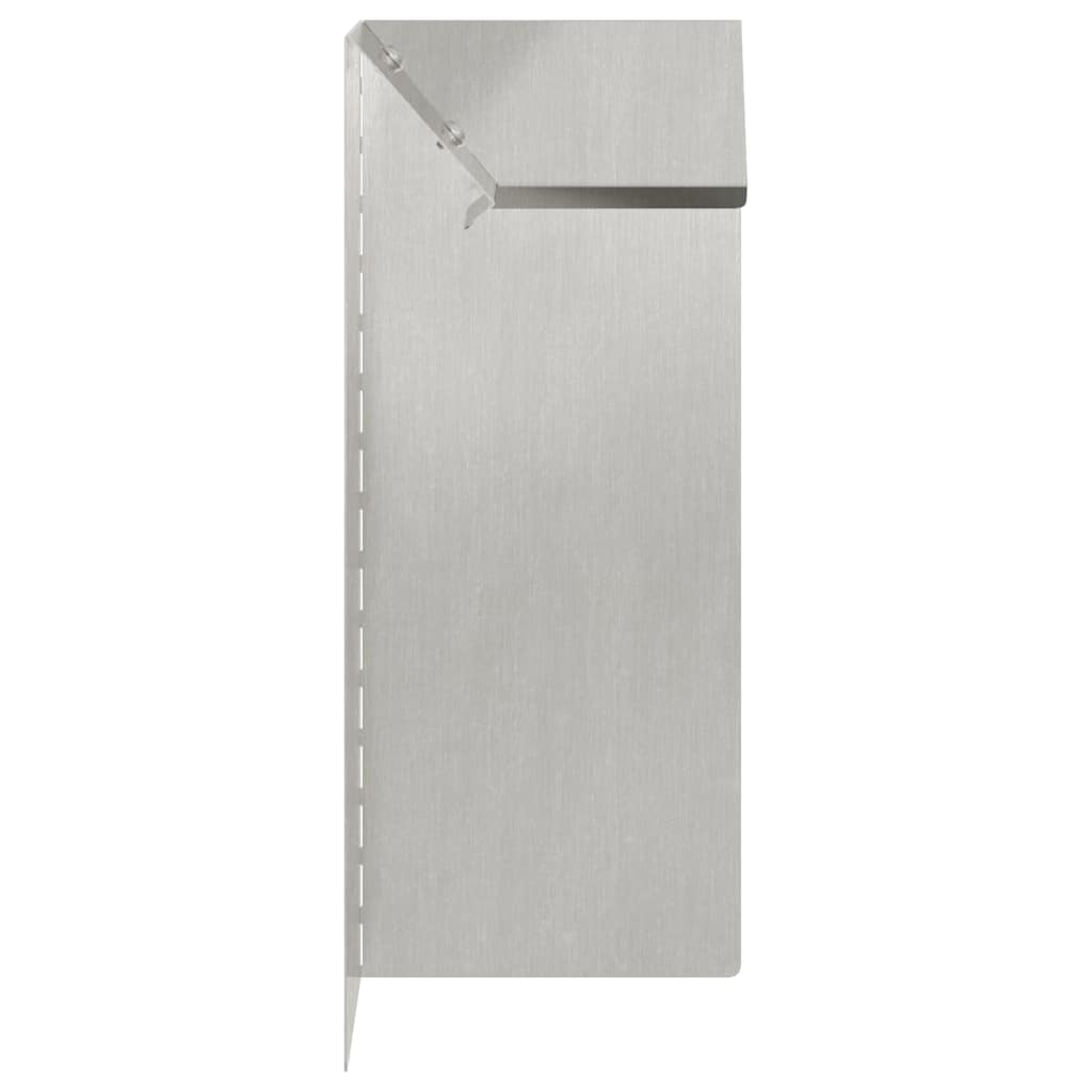Φράκτης σαλιγκαριών 4 pcs 10 x 10 x 25 εκ Ανοξείδωτο ατσάλι