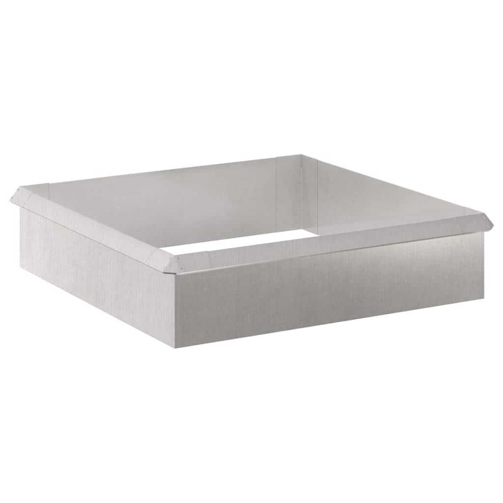 Φράχτες με σαλιγκάρια 8 pcs Ασημί Ανοξείδωτο ατσάλι