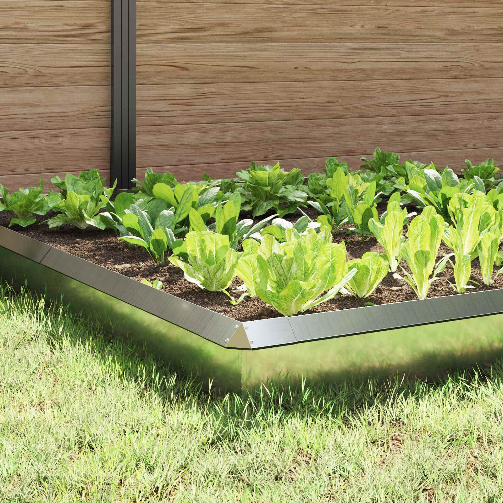 Φράχτες με σαλιγκάρια 12 pcs Ασημί Επικαλυμμένος Χάλυβας