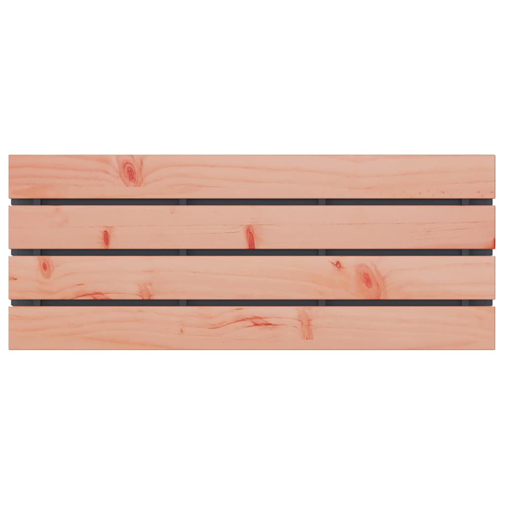 Παγκάκι κήπου Ανθρακί 100 x 40 x 43 εκ Ατσάλι - Pakobazaar