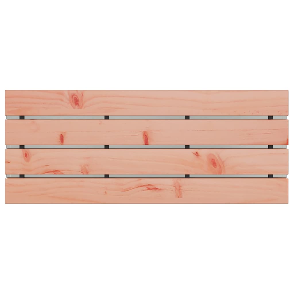 Παγκάκι κήπου Ασημί 100 x 40 x 43 εκ Γαλβανισμένος χάλυβας