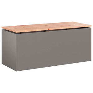 Παγκάκι κήπου 2 -Seater 100 x 40 x 43 εκ Σκ rusty Ορθογώνιος