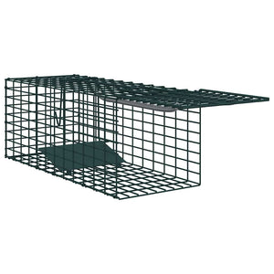 Παγίδα Ζώων Πράσινο 31 x 13 x 12 εκ. Ατσάλι - Pakobazaar