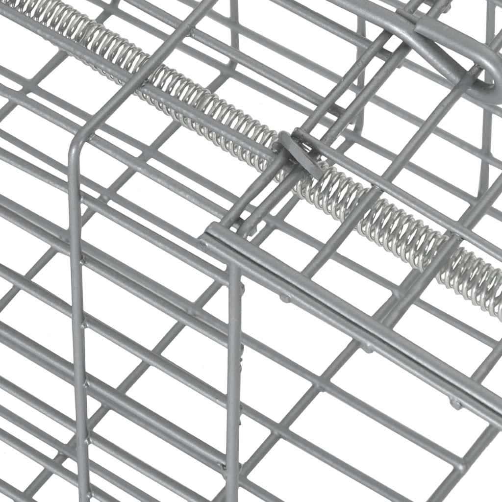 Παγίδα Ζώων Ανθρακί 31 x 13 x 12 εκ. Ατσάλι