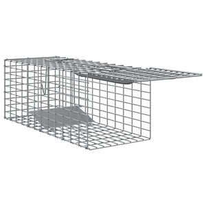Παγίδα Ζώων Ανθρακί 31 x 13 x 12 εκ. Ατσάλι