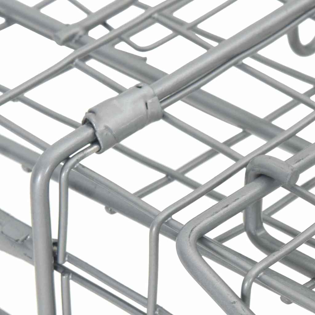 Παγίδα Ζώων Ανθρακί 61 x 20 x 21,5 εκ Ατσάλι - Pakobazaar