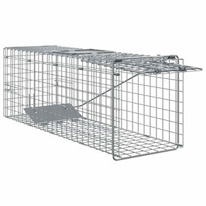 Παγίδα Ζώων Ανθρακί 61 x 20 x 21,5 εκ Ατσάλι - Pakobazaar
