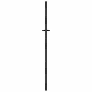 Πύλη Κήπου Μαύρο 85 x 175 cm Ατσάλι με Επικάλυψη Πούδρας - Pakobazaar