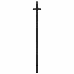 Πύλη Κήπου 85 x 150 cm Ατσάλι με Επικάλυψη Πούδρας Κλειδώσιμο